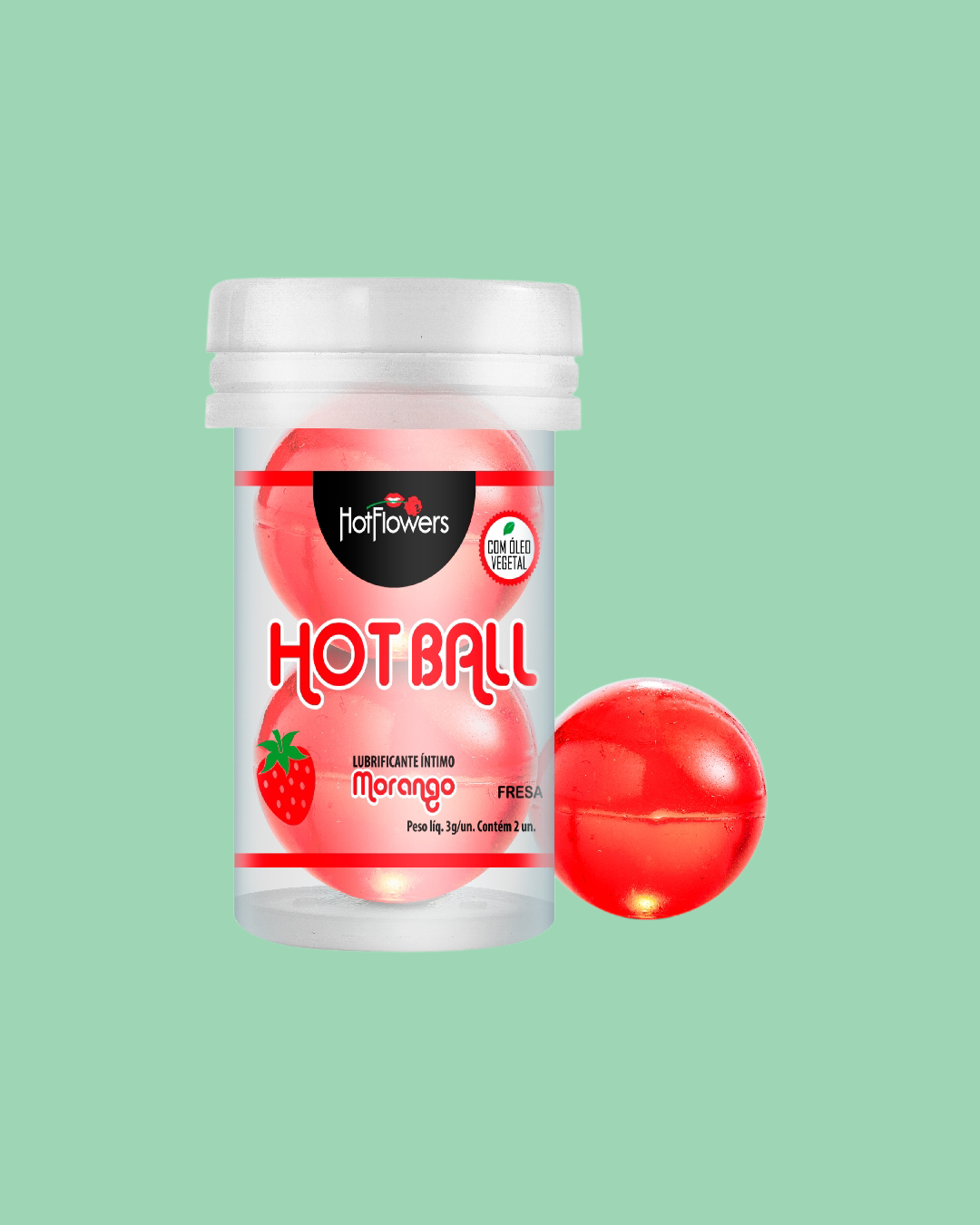 Hot Ball Sensación Fresa