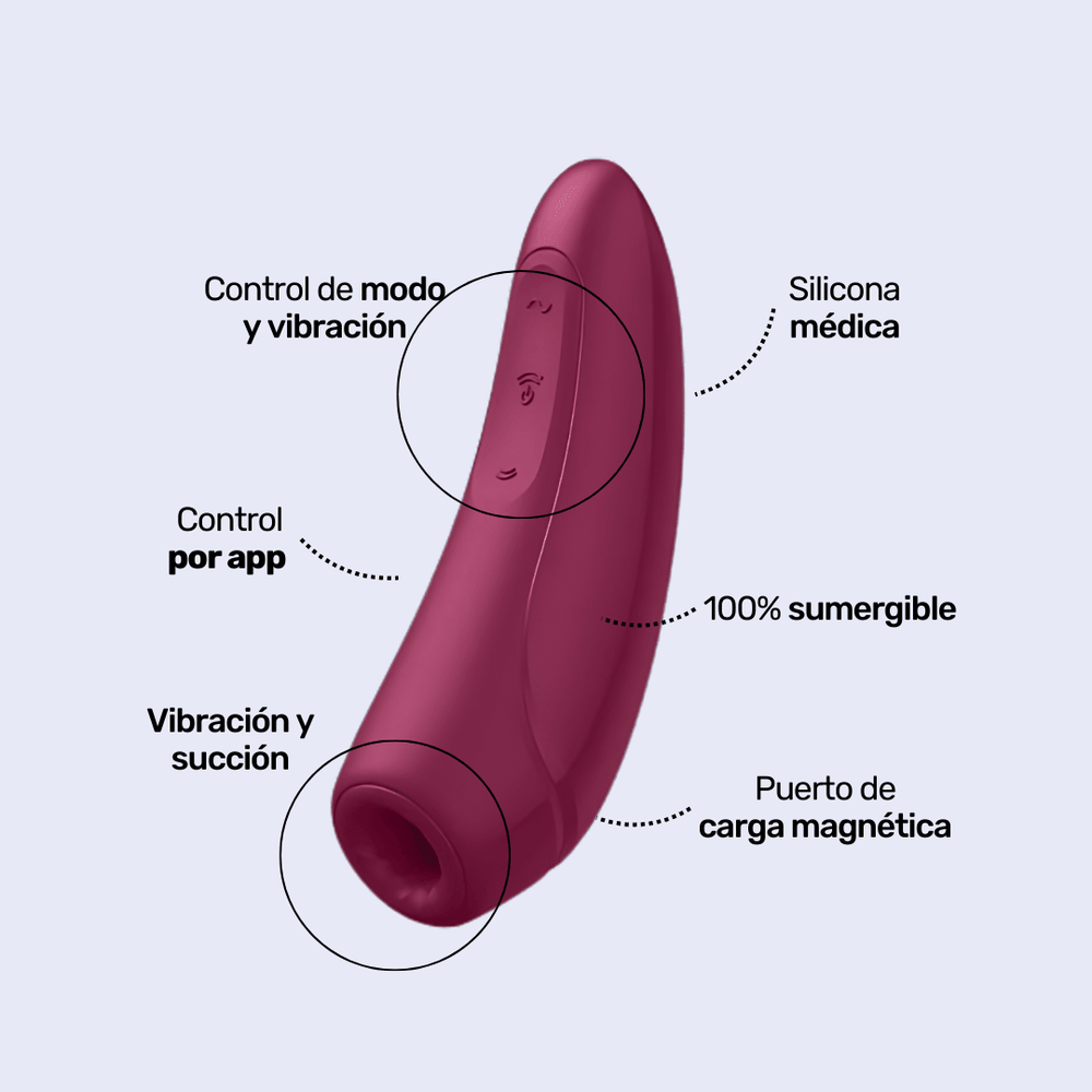Succionador Satisfyer Curvy 1+