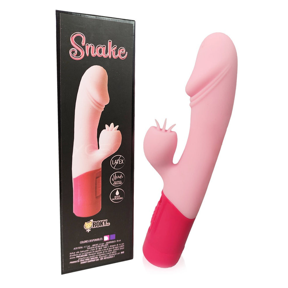 Vibrador Dual Snake
