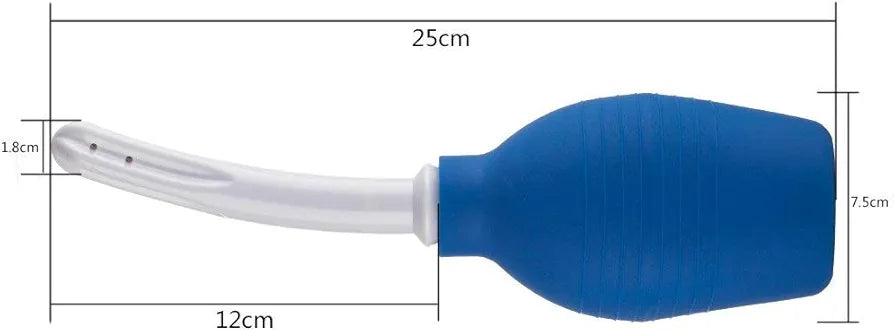 Ducha Anal Curva Reutilizable 310ML En Bolsa
