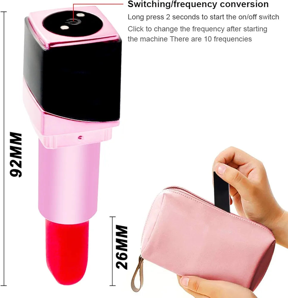 Vibrador Labial Lipstik
