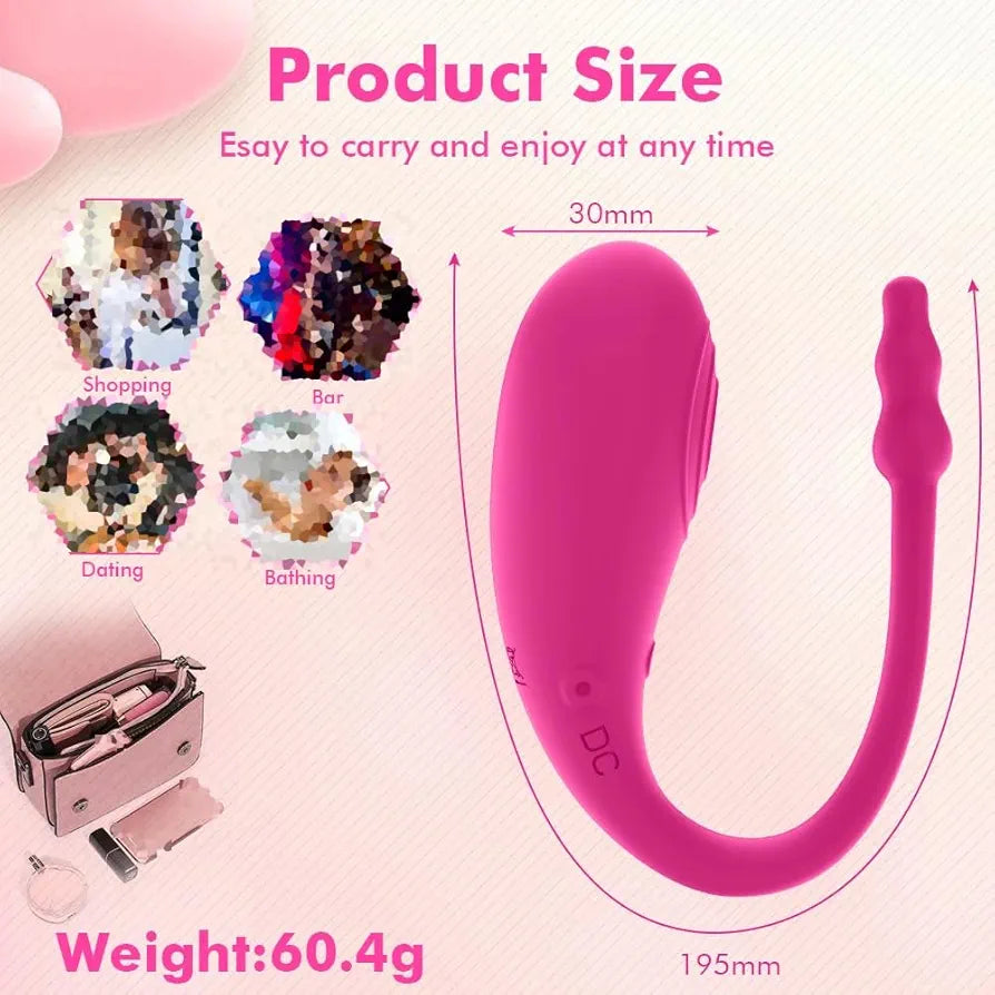 Huevo Vibrador App Conectado Rider