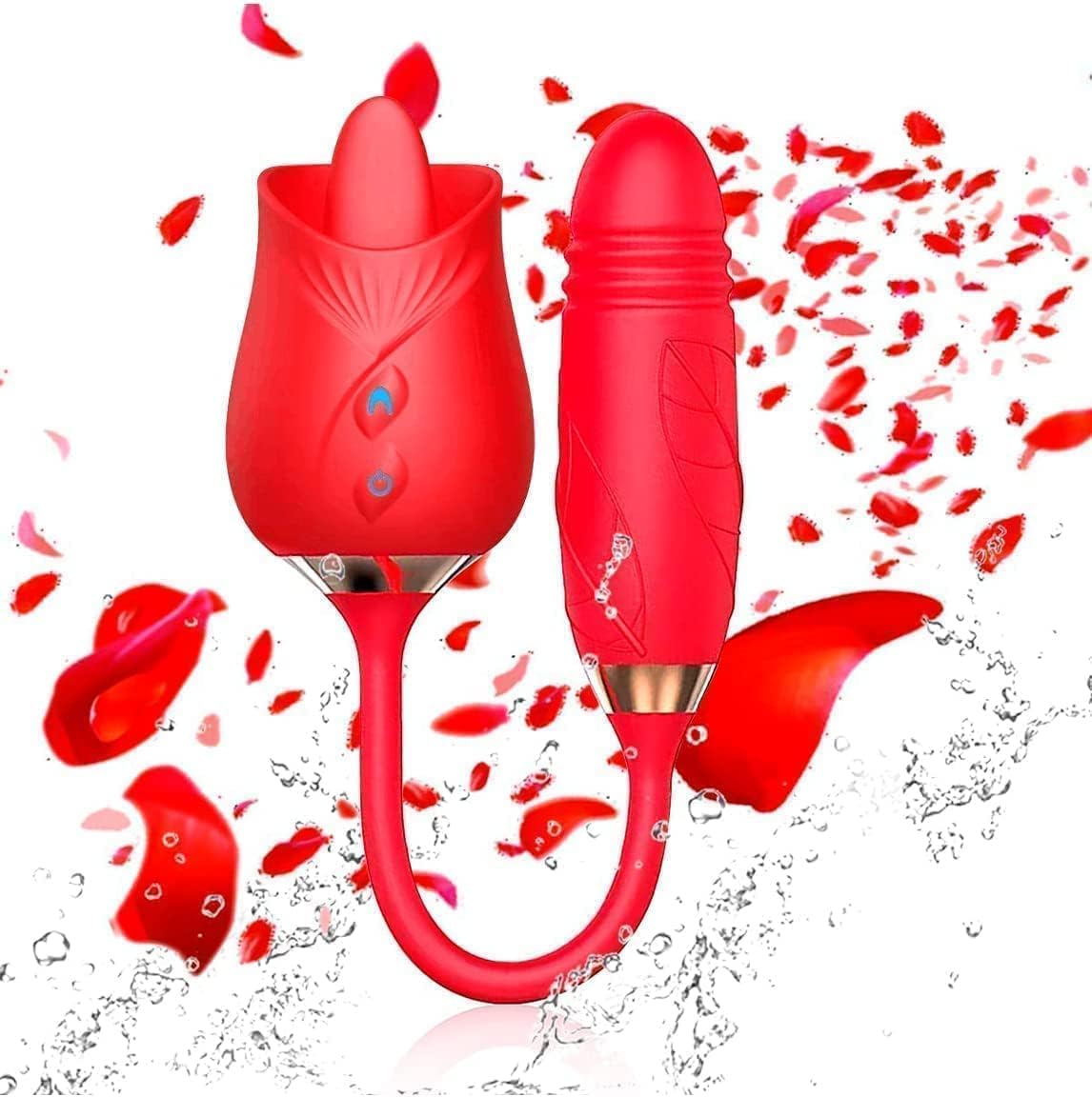 Vibrador Dual Flower