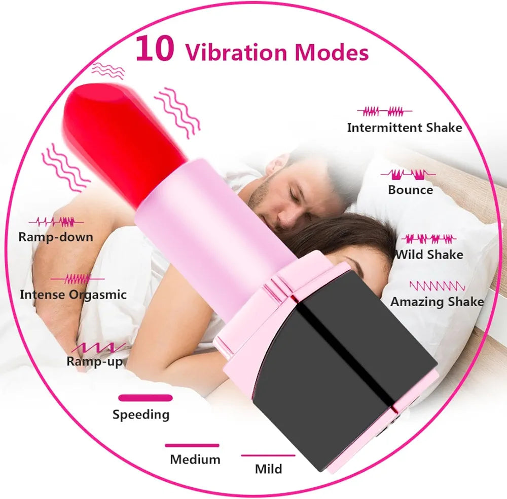 Vibrador Labial Lipstik