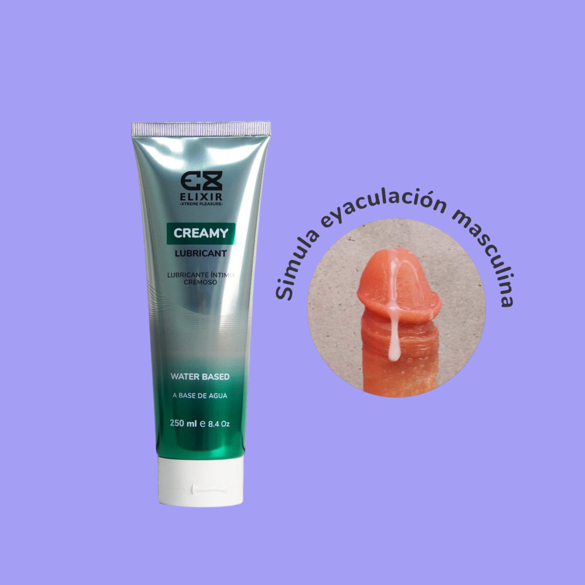 Lubricante Intimo Cremoso Elixir 250ML