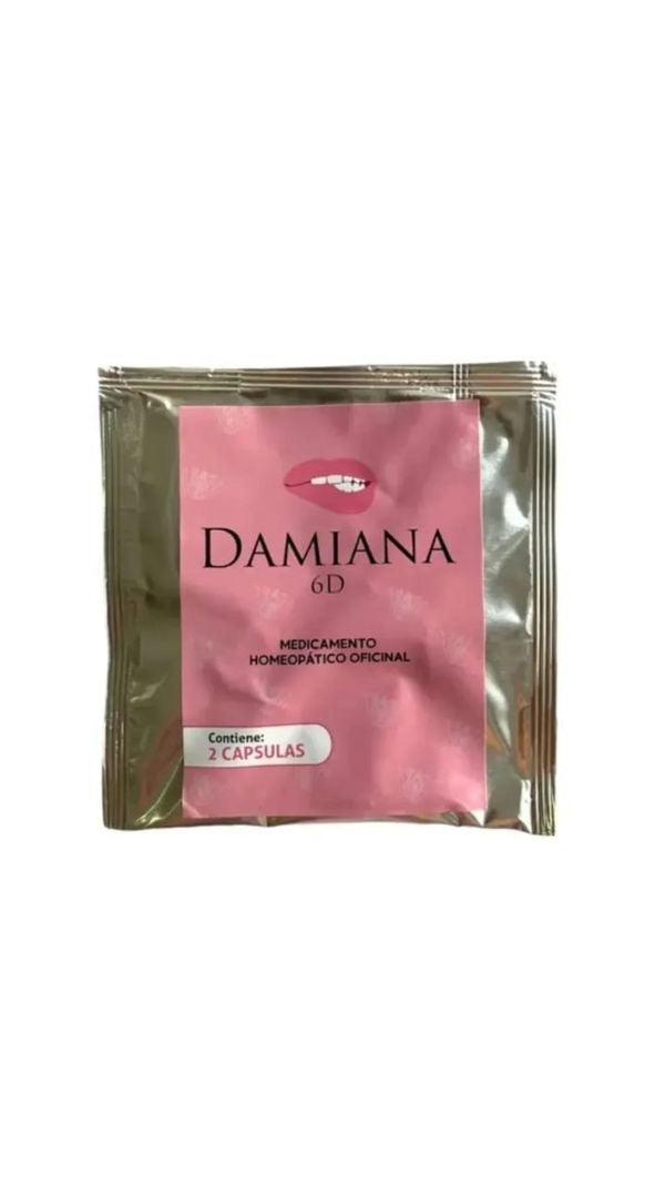 Damiana 6D x 2 Cápsulas