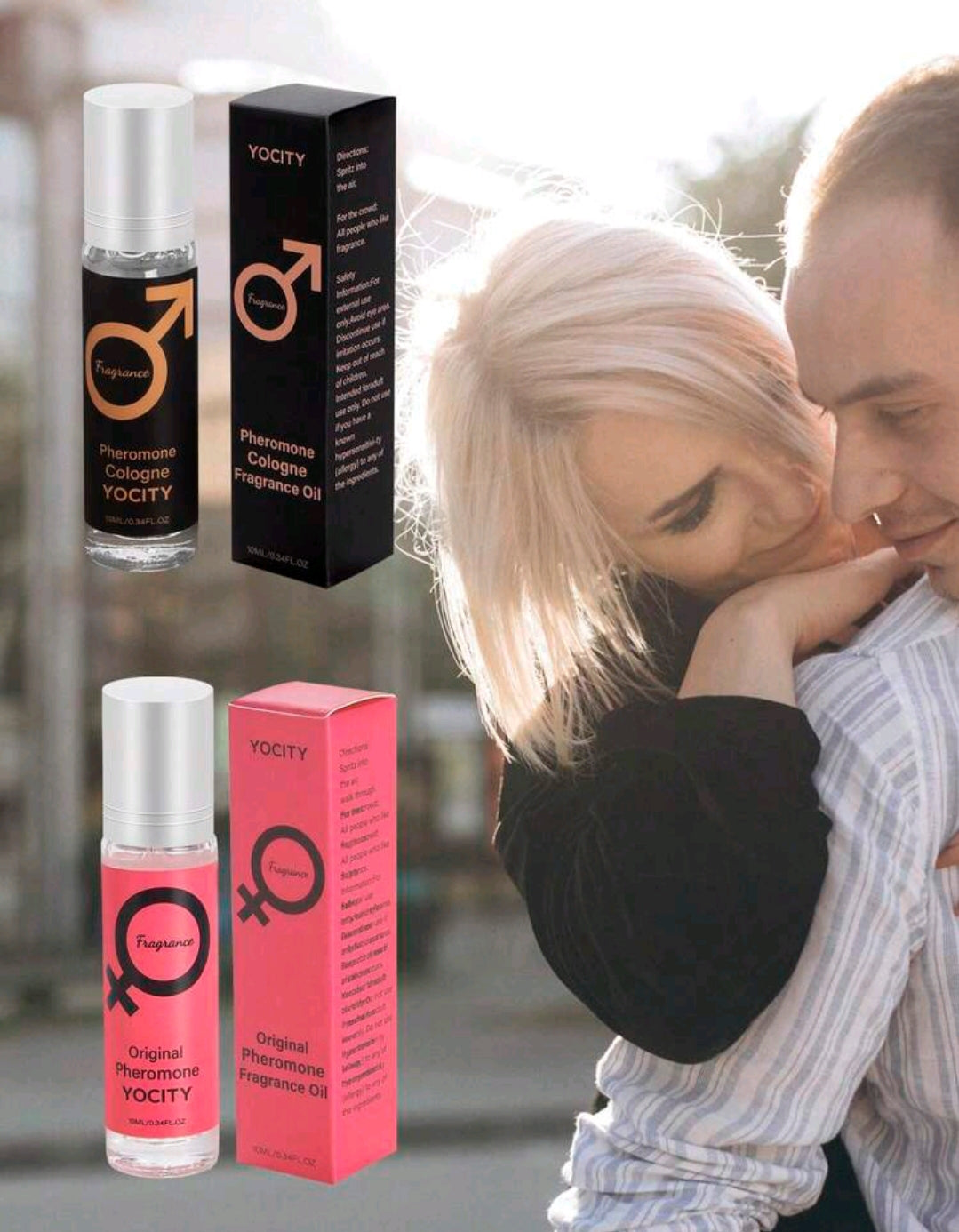 Perfume con Feromonas Masculinas Roll On 10ML
