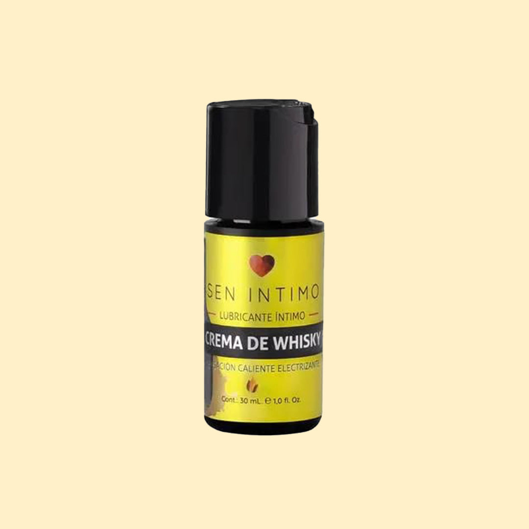 Lubricante Electrizante Crema De Whisky Sen Intimo 30 ML