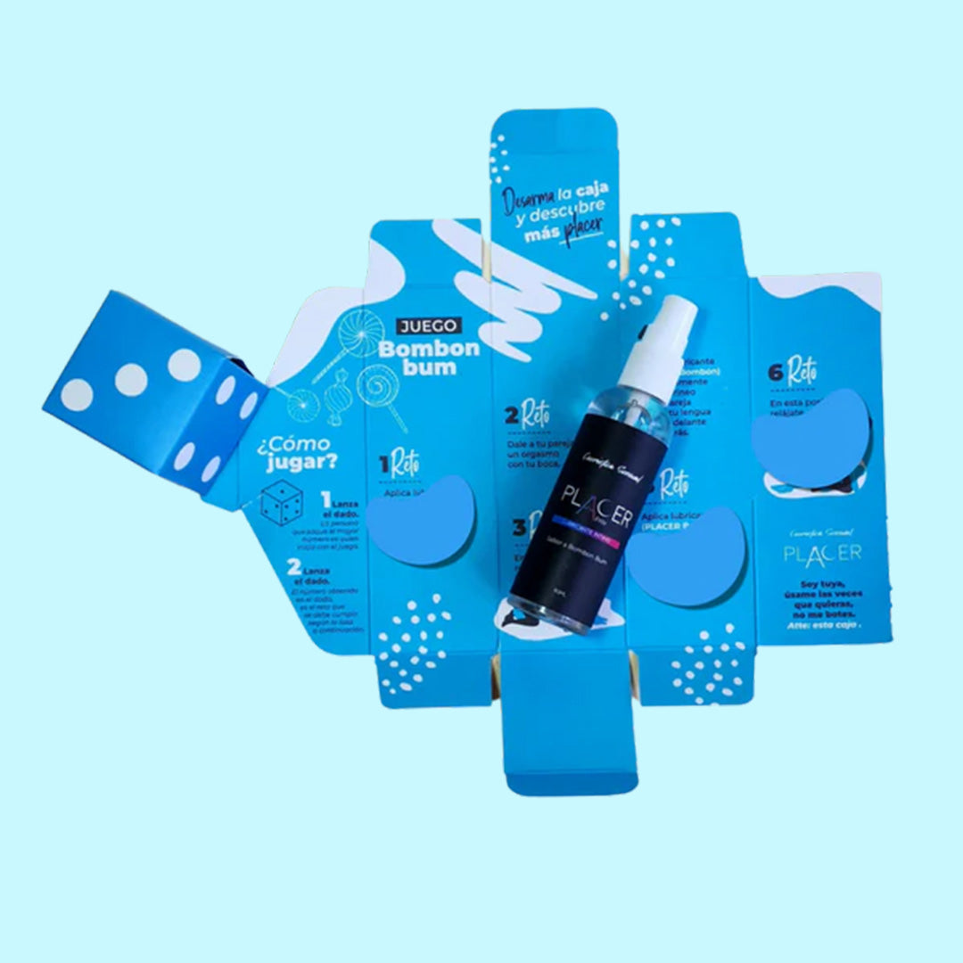 Lubricante Frío Bombón Bum Placer 60 ML