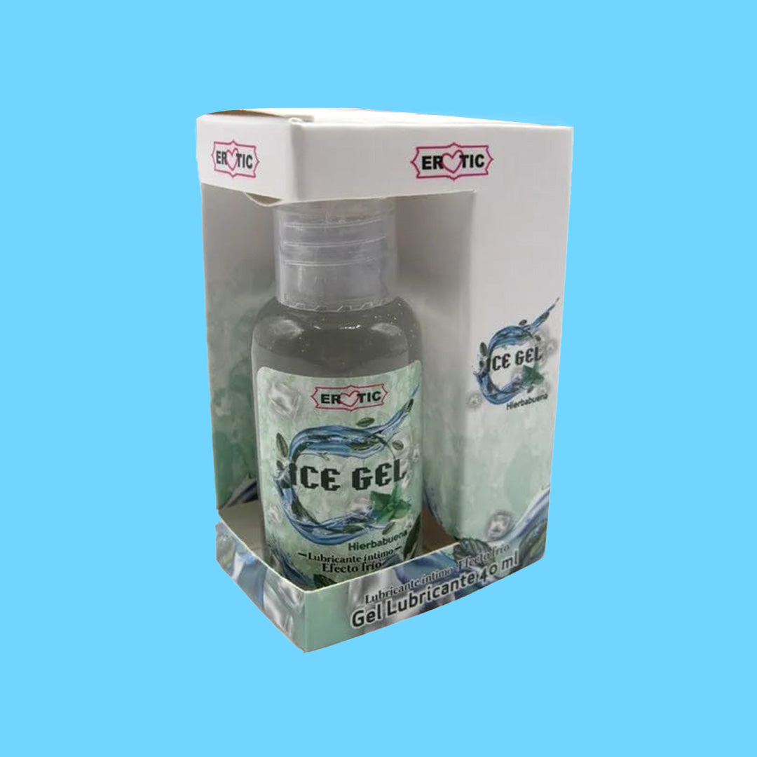 Lubricante Ice Gel Efecto Frío - Calor Hierbabuena 30 ML