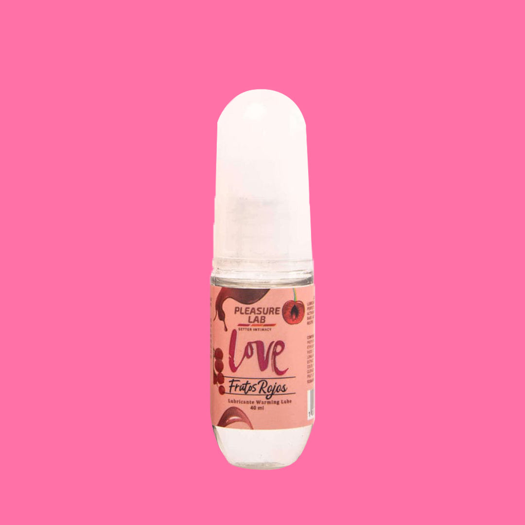 Lubricante Love Sabor Frutos Rojos Pleasure Lab 40ML