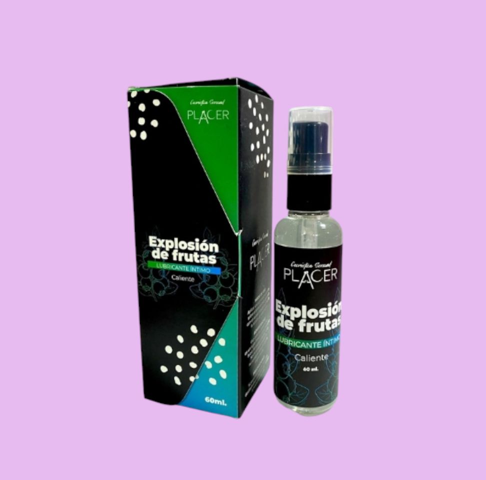 Lubricante Caliente Explosión De Frutas Placer 60 ML