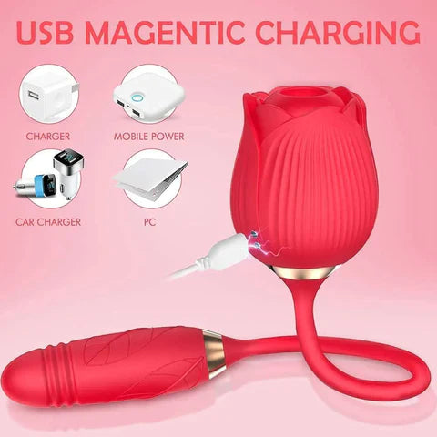 Vibro Succionador Dual Flower