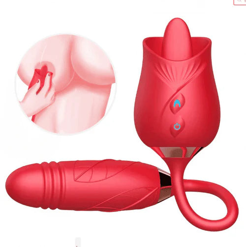 Vibrador Dual Flower