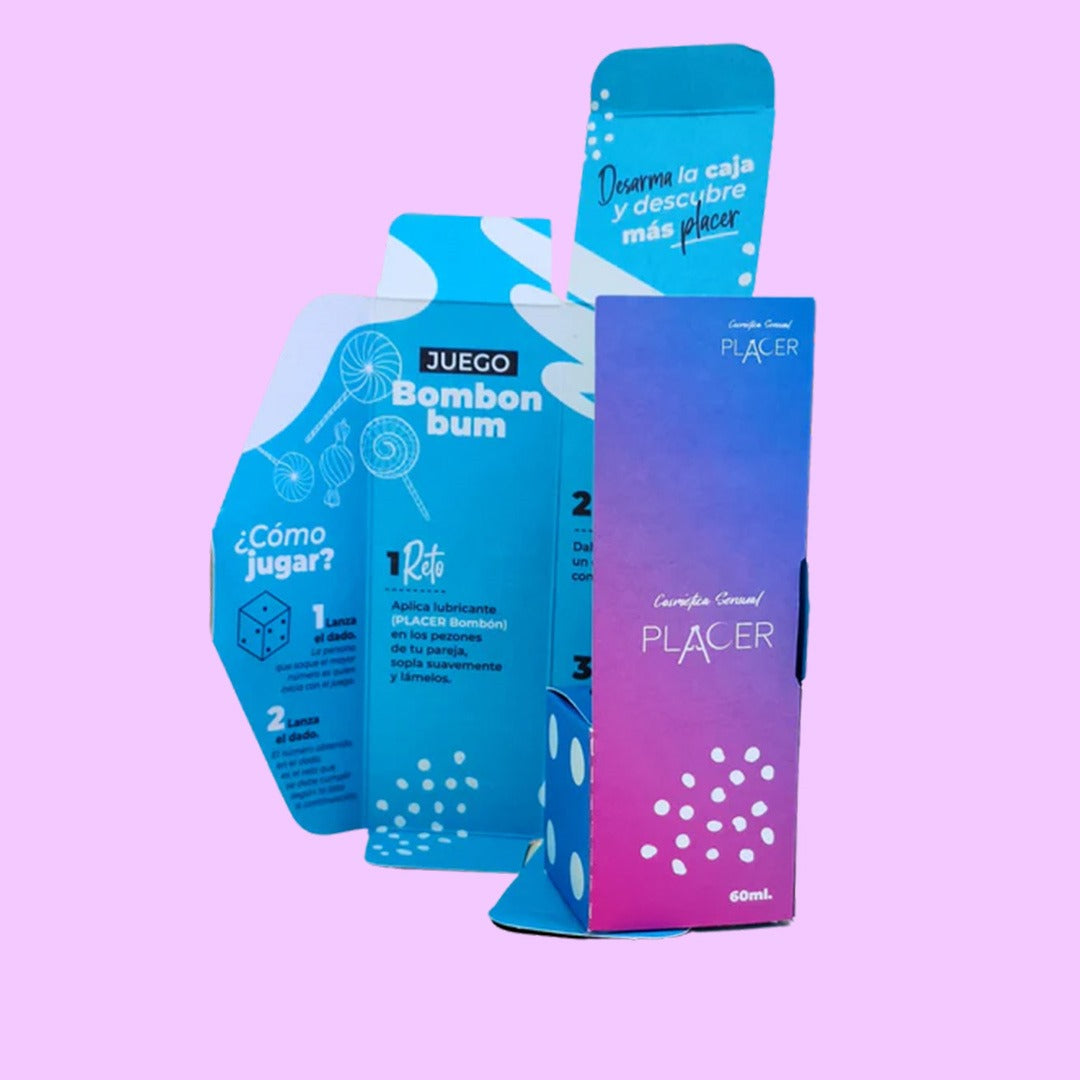 Lubricante Frío Bombón Bum Placer 60 ML
