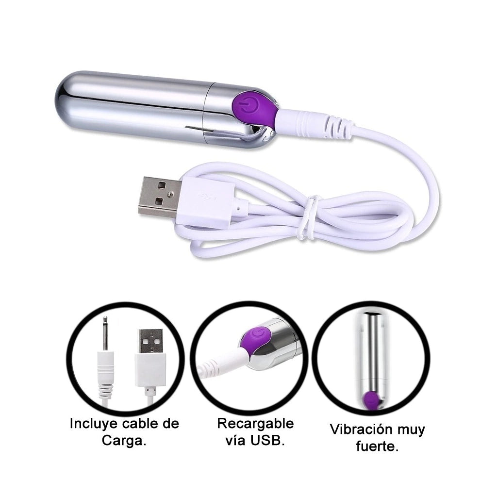 Bala Vibradora Usb
