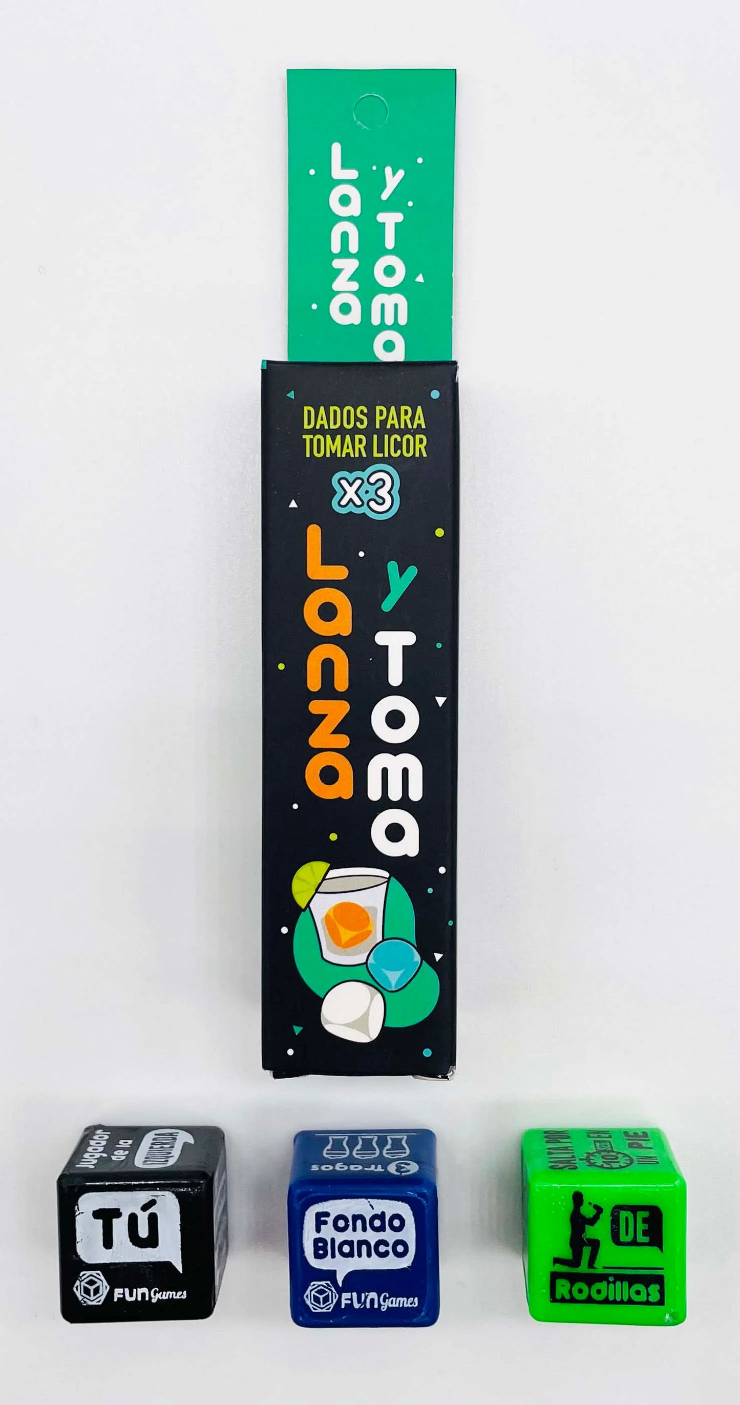 Juego Dados Lanza y Toma