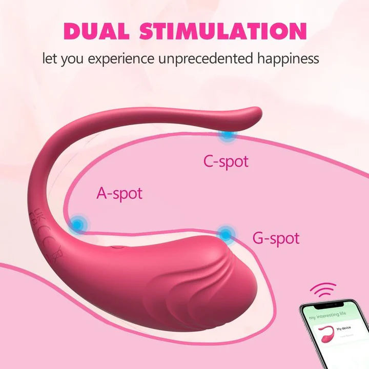 Huevo Vibrador App conectado Adela