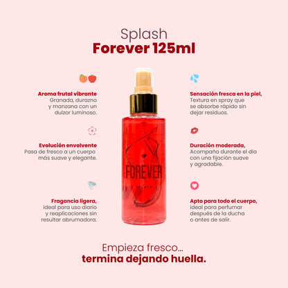 Splash Forever con Feromonas Femeninas 125ML