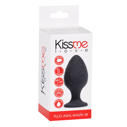 Plug Anal Silicona Kiss Me