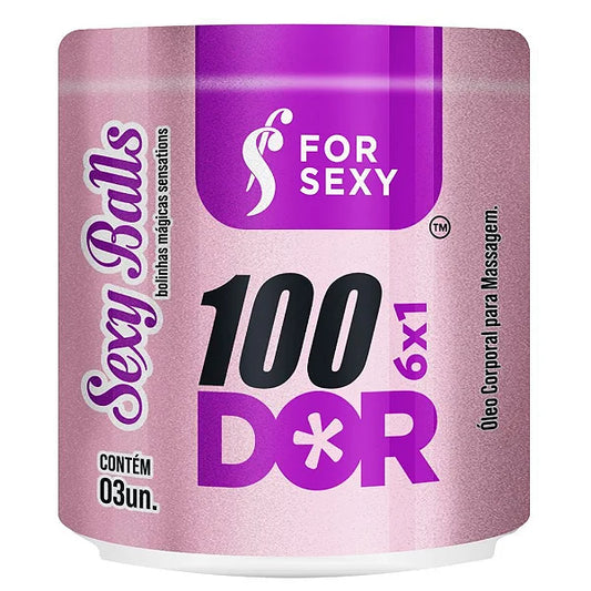 Perlas Lubricantes Sexy Balls 100 DOR x 3