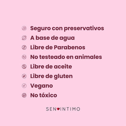 Lubricante Caliente Cereza Sen Intimo 30ML
