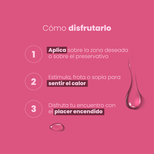Lubricante Caliente Cereza Sen Intimo 30ML