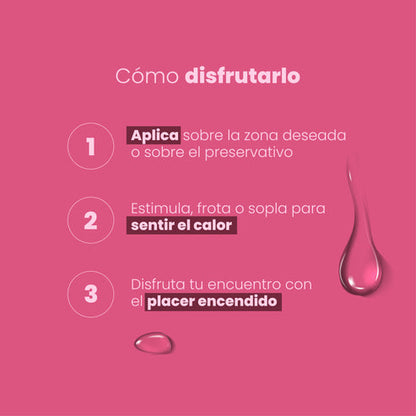 Lubricante Caliente Cereza Sen Intimo 30ML