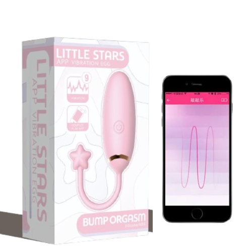 Huevo Vibrador App Conectado Little Stars