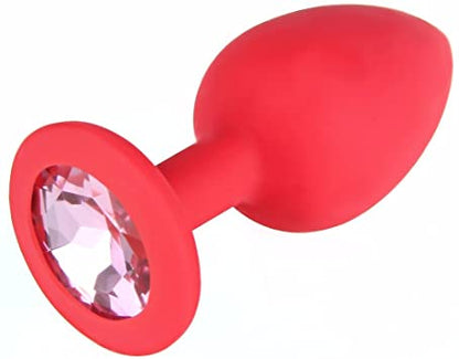 Plug Anal Joya Silicona Talla S