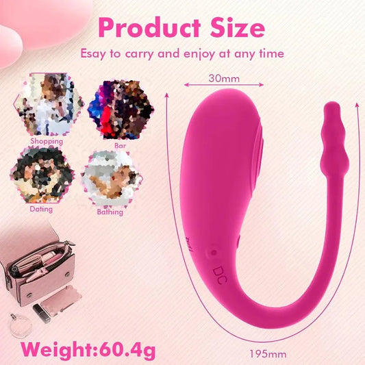 Huevo Vibrador App Conectado Rider