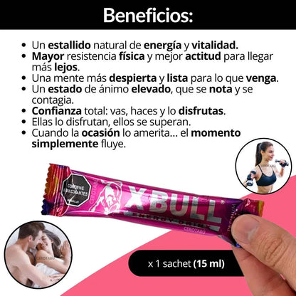 X-Bull Líquido Femenino Sachet 15ML
