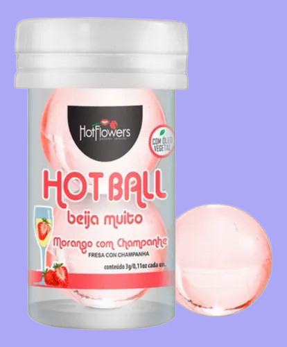 Hot Ball Sensación Fresas con Champaña