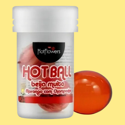 Hot Ball Sensación Fresas con Champaña
