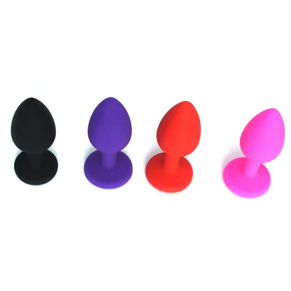 Plug Anal Joya Silicona Talla S
