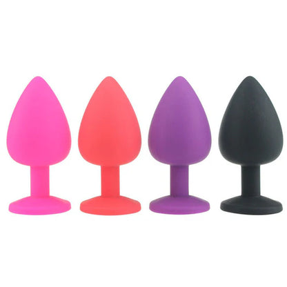 Plug Anal Joya Silicona Talla S