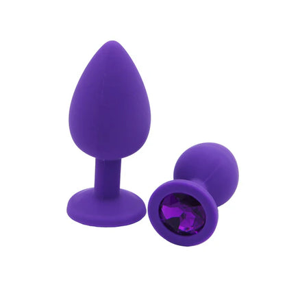 Plug Anal Joya Silicona Talla S