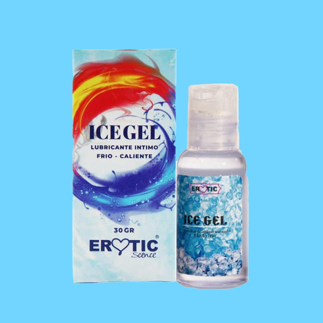 Lubricante Ice Gel Efecto Frío - Calor Menta 30 ML