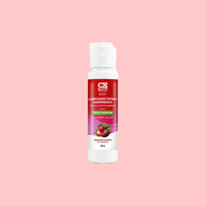 Lubricante Caliente Sabor Fresa Bombon Elixir 30ML