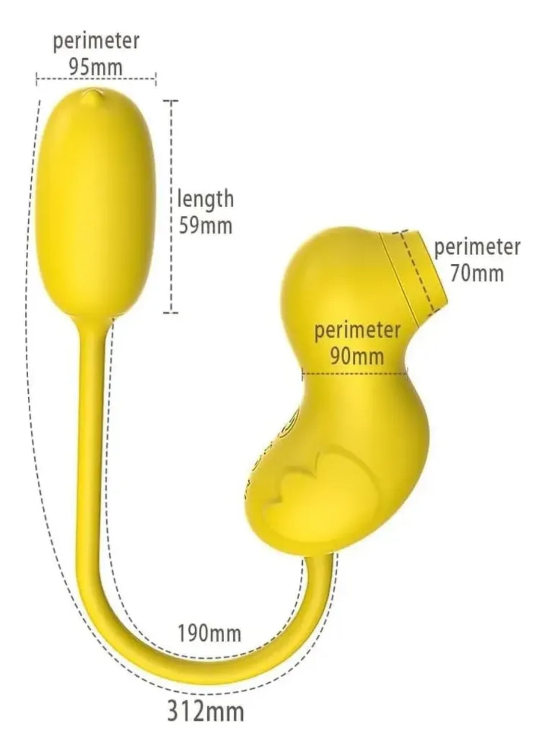Vibro Succionador Duck