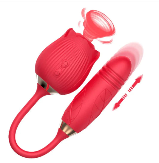 Vibro Succionador Dual Flower