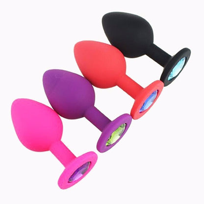 Plug Anal Joya Silicona Talla S