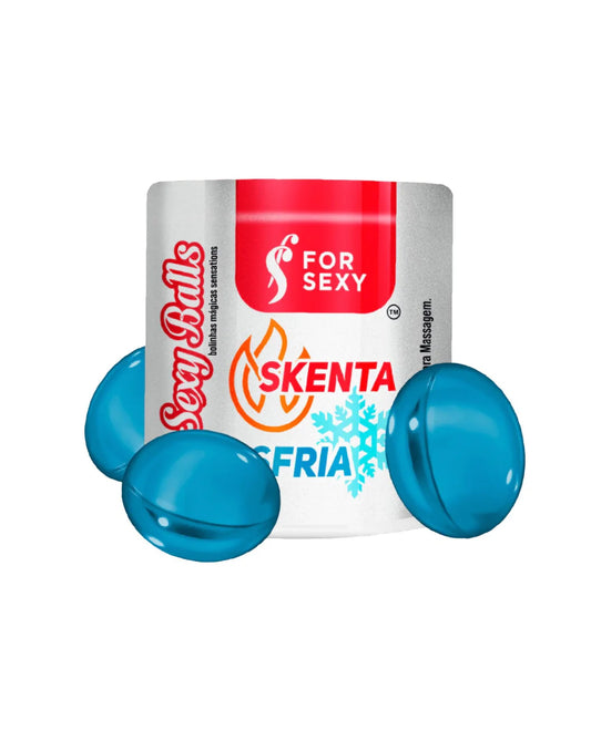 Perlas Lubricantes Sexy Balls Skenta Sfria x 3