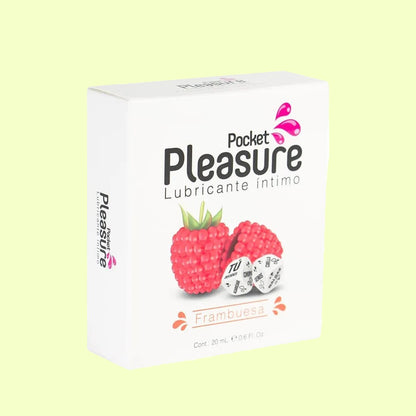 Lubricante 20ML + Dados Pocket Pleasure