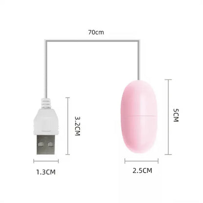 Huevo Vibrador Usb Sencillo