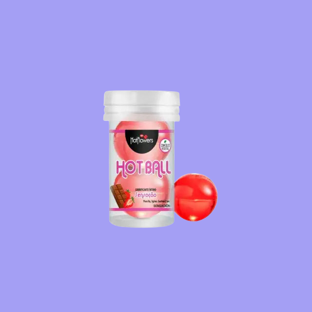 Hot Ball Sensación Fresas con Chocolate