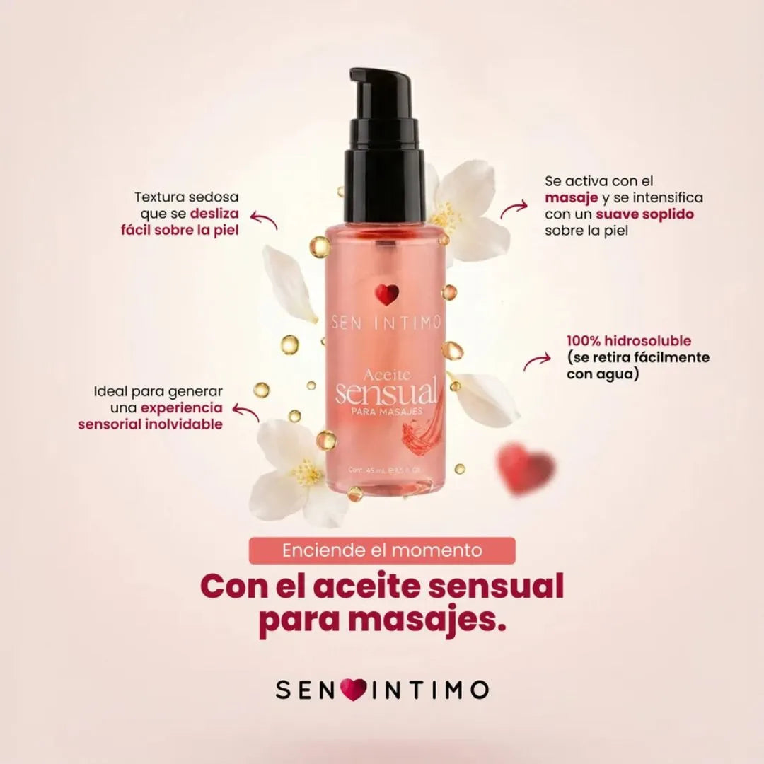 Aceite Sensual Para Masajes 45ML