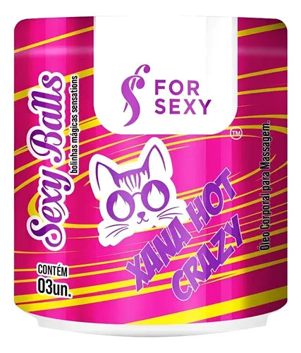 Perlas Lubricantes Sexy Balls Xana Hot x 3